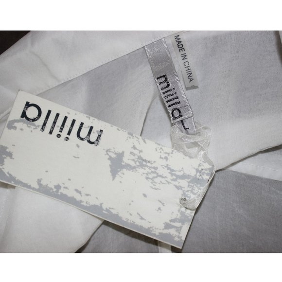 NWT Miilla White Sheer Swimsuit Coverup Med/Large - Picture 9 of 9